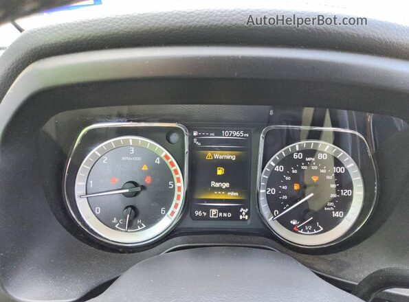 1N6BA1F47GN510507 2016 NISSAN TITAN Silver Vista del cuadro de instrumentos