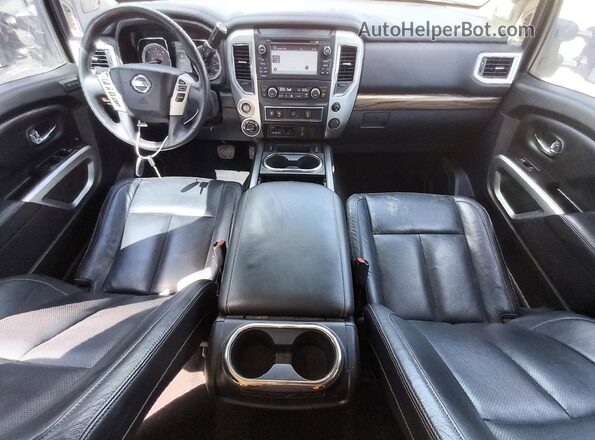 1N6BA1F47GN510507 2016 NISSAN TITAN Silver Vista del salpicadero