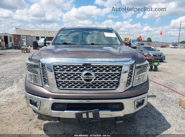 1N6BA1F48GN512850 2016 NISSAN TITAN XD Brown Սարքավորումների վահանակի տեսք