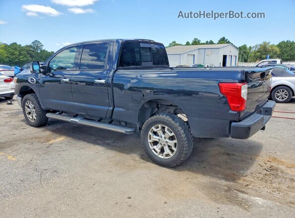 1N6BA1F49JN550837 2018 NISSAN TITAN Black Հետևի ձախ