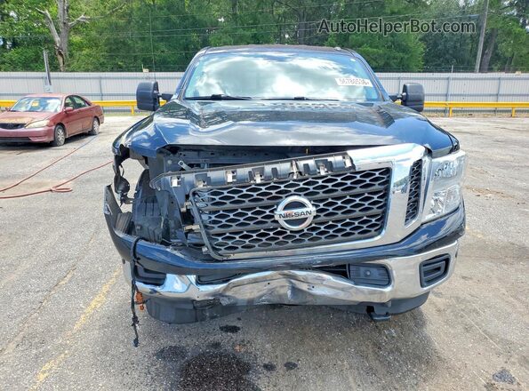 1N6BA1F49JN550837 2018 NISSAN TITAN Black Դիմացի տեսք