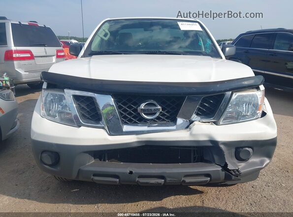 1N6BD0CT1KN790995 2019 NISSAN FRONTIER White Vista del cuadro de instrumentos