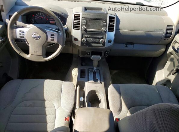 1N6BD0CT2HN700035 2017 NISSAN FRONTIER White Vista del salpicadero