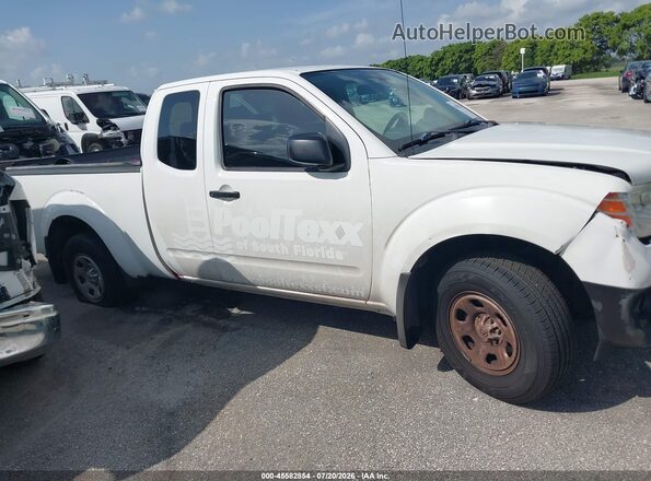 1N6BD0CT2JN723935 2018 NISSAN FRONTIER White Vista interior trasera