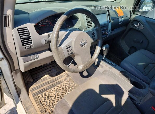 1N6BD0CT2KN783201 2019 NISSAN FRONTIER White Vista del salpicadero
