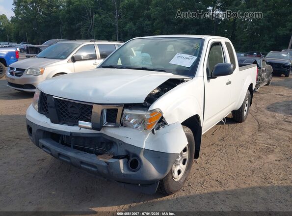 1N6BD0CT3KN710886 2019 NISSAN FRONTIER White Առջևի ձախ երեք քառորդ տեսարան