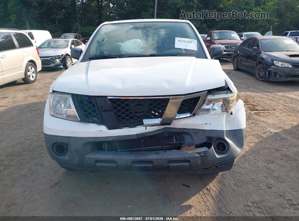1N6BD0CT3KN710886 2019 NISSAN FRONTIER White Դիմացի տեսք