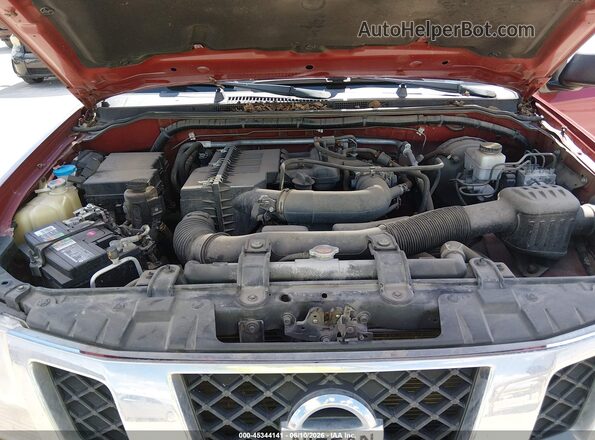 1N6BD0CT3KN734752 2019 NISSAN FRONTIER Red Widok z tyłu