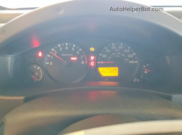 1N6BD0CT4GN729972 2016 NISSAN FRONTIER Silver Вид щитка приладів