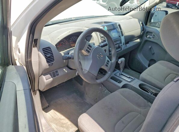 1N6BD0CT4JN737514 2018 NISSAN FRONTIER White Widok deski rozdzielczej