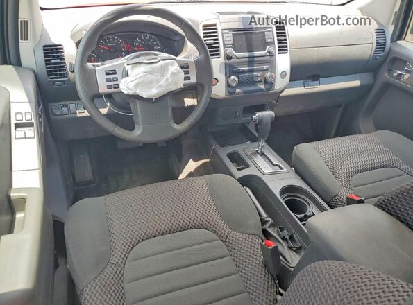 1N6BD0CT5GN762415 2016 NISSAN FRONTIER Red წინა პანელის ხედი