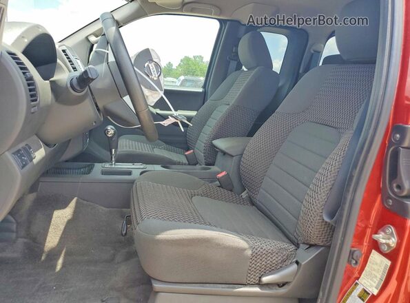 1N6BD0CT5GN762415 2016 NISSAN FRONTIER Red წინა სალონის ხედი