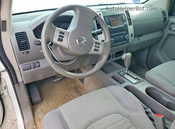 1N6BD0CT6HN764420 2017 NISSAN FRONTIER White Vista del salpicadero