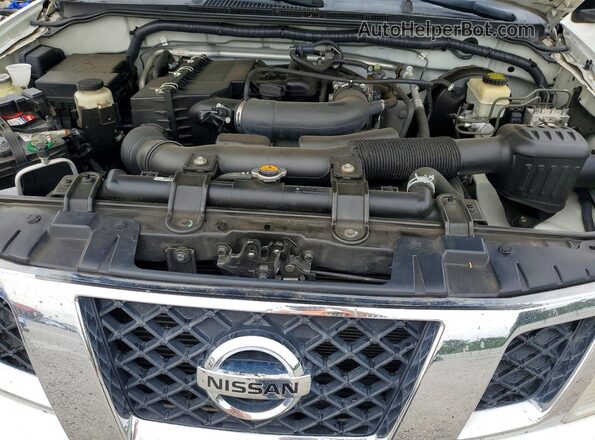 1N6BD0CT6HN764420 2017 NISSAN FRONTIER White Vista interior trasera