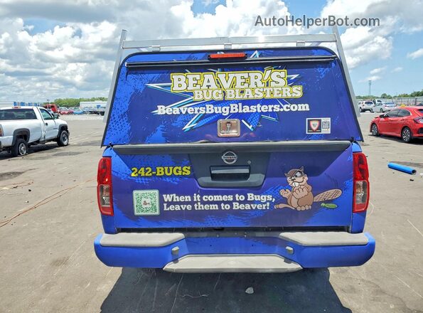 1N6BD0CT7KN798938 2019 NISSAN FRONTIER Blue Rear view