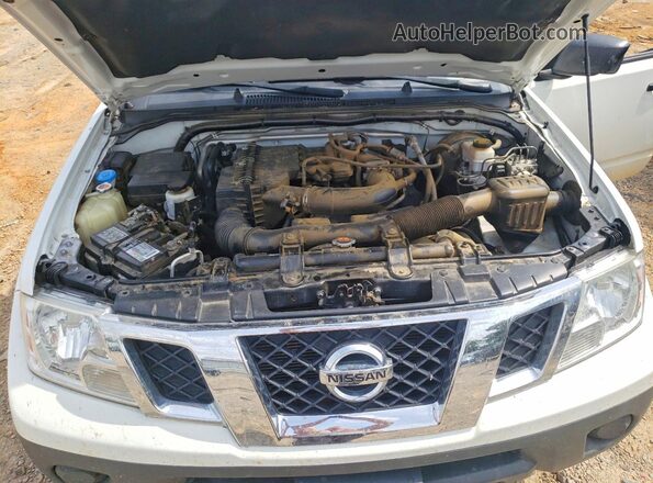 1N6BD0CTXKN761365 2019 NISSAN FRONTIER White Widok wnętrza z tyłu