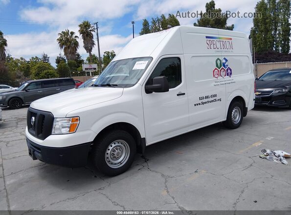 1N6BF0LY8JN815475 2018 NISSAN NV CARGO NV2500 HD Белый Передняя левая четверть