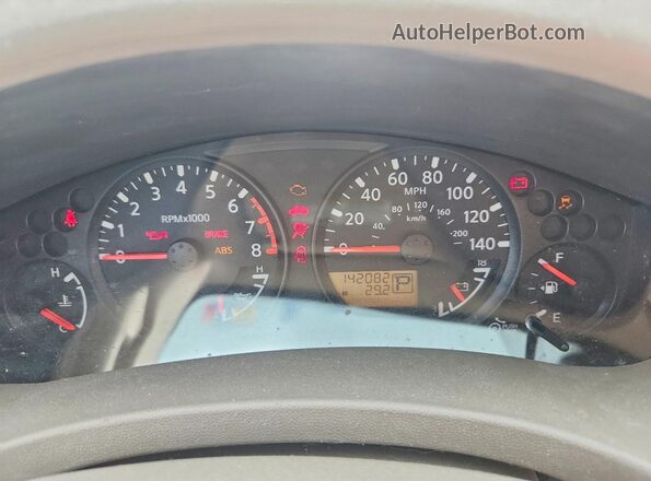 1N6DD0ERXHN726196 2017 NISSAN FRONTIER Red ხელსაწყოთა პანელის ხედი