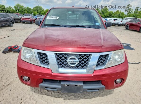 1N6DD0ERXHN726196 2017 NISSAN FRONTIER Red წინა ხედი