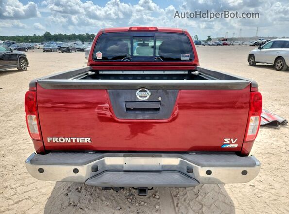 1N6DD0ERXHN726196 2017 NISSAN FRONTIER Red უკანა ხედი
