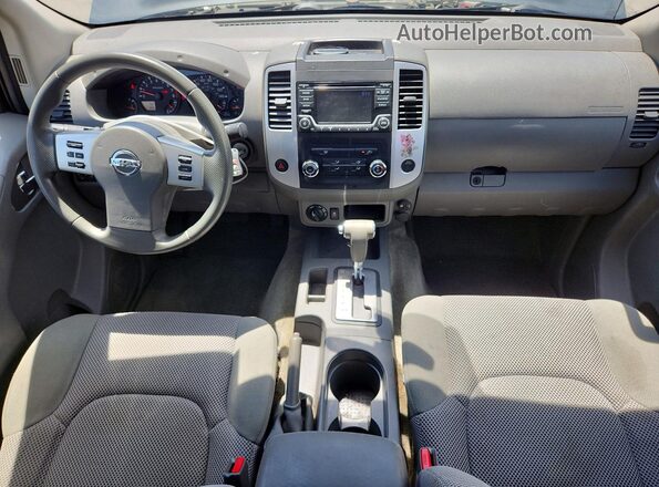 1N6DD0EV9JN705262 2018 NISSAN FRONTIER Gray Вид панелі приладів