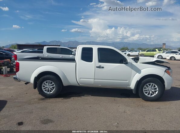 1N6ED0CF2MN707455 2021 NISSAN FRONTIER White Вид задньої частини салону