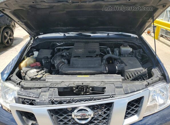 1N6ED0EB1LN706192 2020 NISSAN FRONTIER Blue Widok wnętrza z tyłu
