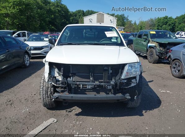 1N6ED0EB2LN727911 2020 NISSAN FRONTIER Белый Вид щитка приборов
