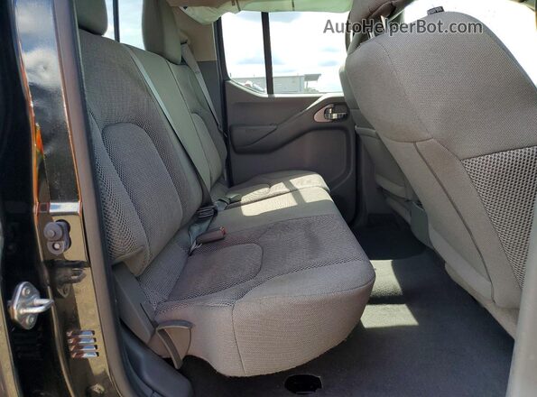 1N6ED0EB2MN702878 2021 NISSAN FRONTIER Black უკანა სავარძლების ხედი
