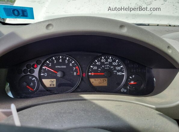 1N6ED0EB3LN722491 2020 NISSAN FRONTIER White Widok zestawu wskaźników