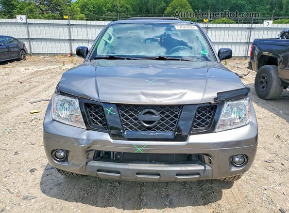 1N6ED0EB4LN709121 2020 NISSAN FRONTIER Charcoal Front view