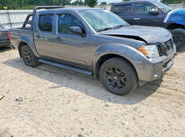 1N6ED0EB4LN709121 2020 NISSAN FRONTIER Charcoal Front right