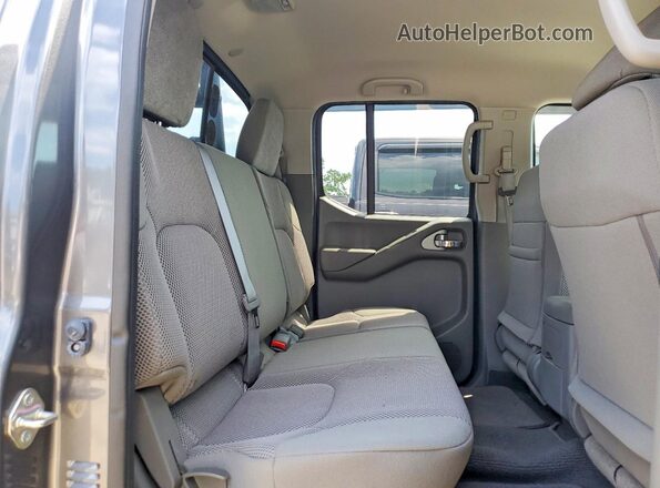 1N6ED0EB4LN709121 2020 NISSAN FRONTIER Charcoal Rear seats view