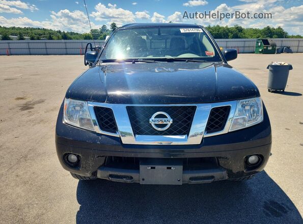1N6ED0EB4LN725979 2020 NISSAN FRONTIER Black Front view