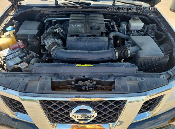 1N6ED0EB4LN725979 2020 NISSAN FRONTIER Black Rear interior view