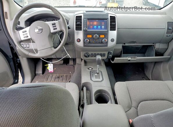 1N6ED0EB4MN712778 2021 NISSAN FRONTIER Blue Dashboard view