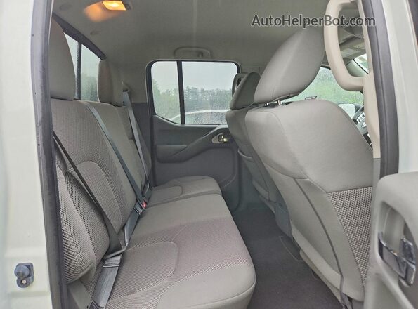1N6ED0EB6LN719648 2020 NISSAN FRONTIER Белый Вид задних сидений