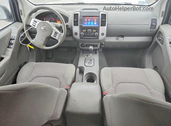 1N6ED0EB6LN719648 2020 NISSAN FRONTIER Белый Вид панели приборов