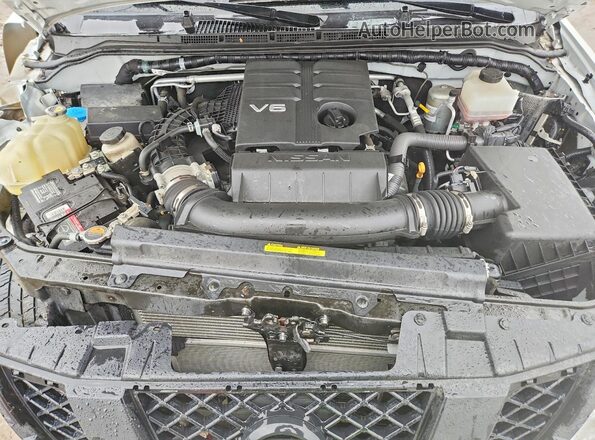 1N6ED0EB6LN719648 2020 NISSAN FRONTIER Белый Вид задней части салона