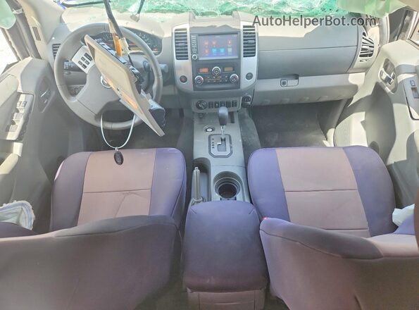 1N6ED0EBXLN722780 2020 NISSAN FRONTIER Gray Dashboard view