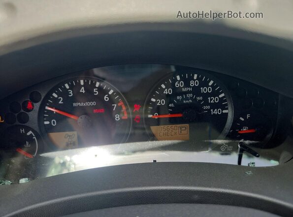 1N6ED0EBXLN722780 2020 NISSAN FRONTIER Gray Instrument cluster view
