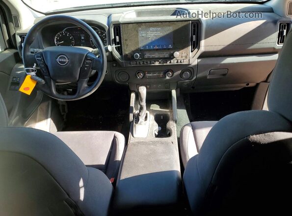 1N6ED1CL0SN633719 2025 NISSAN FRONTIER White Вид панелі приладів