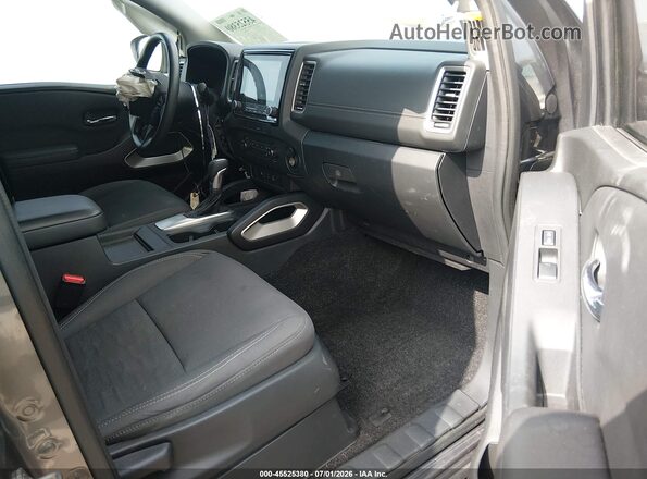 1N6ED1CL1NN650971 2022 NISSAN FRONTIER Серый Вид салона спереди