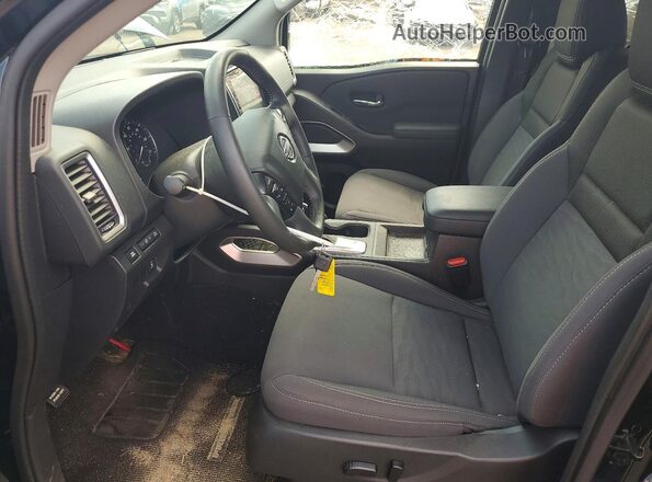 1N6ED1CL1RN654007 2024 NISSAN FRONTIER Black Front interior view