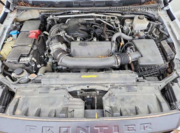 1N6ED1CL2RN652573 2024 NISSAN FRONTIER White Vista interior trasera