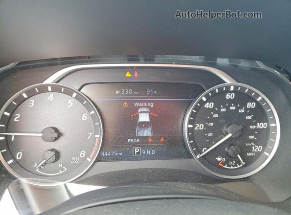 1N6ED1CL2RN652573 2024 NISSAN FRONTIER White Vista del cuadro de instrumentos