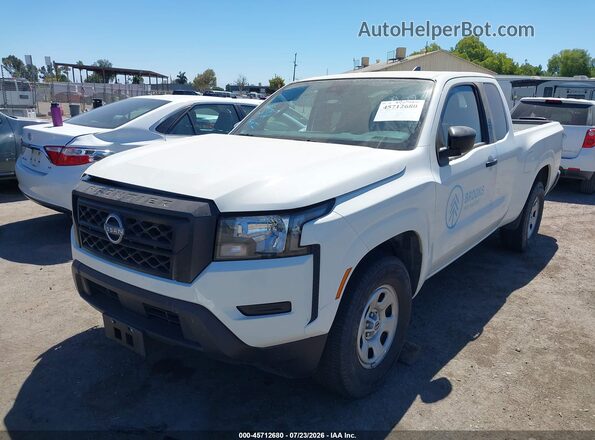 1N6ED1CL3RN643882 2024 NISSAN FRONTIER White წინა მარცხენა ხედი სამი მეოთხედიდან