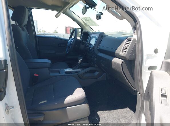 1N6ED1CL3RN643882 2024 NISSAN FRONTIER White წინა სალონის ხედი