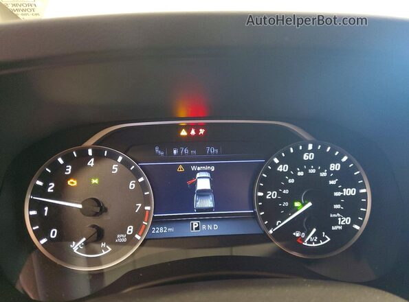 1N6ED1CL4SN603011 2024 NISSAN FRONTIER Белый Вид щитка приборов