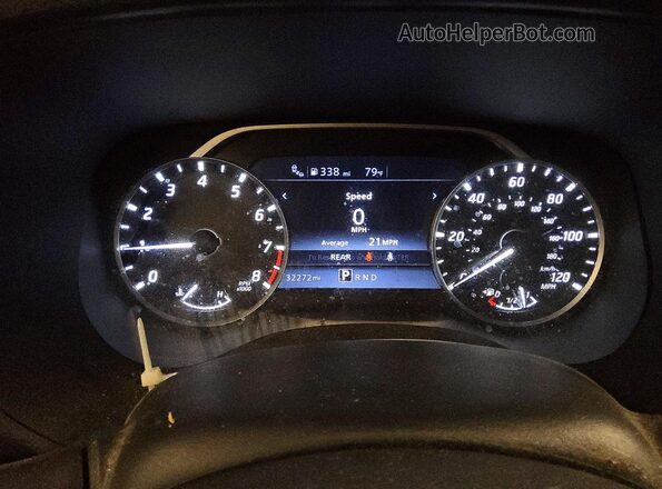 1N6ED1CL6RN666170 2024 NISSAN FRONTIER Красный Вид щитка приборов